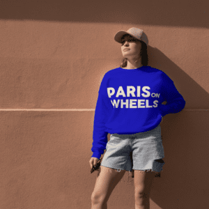 PARISEVER - ELECTRIC BLUE l OVERSIZE 100% coton l 100 % Made in France